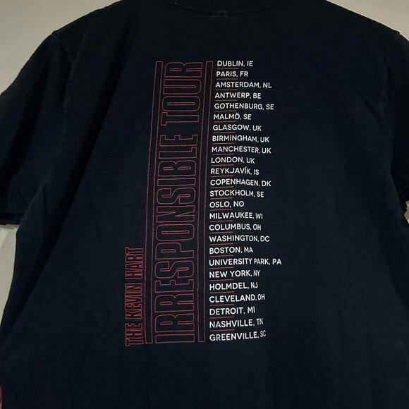 The Kevin Hart Irresponsible Tour Comedy Tee Shirt - Picture 2 of 4